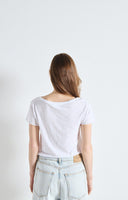 AMERICAN VINTAGE Blanc T-Shirt