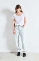 AMERICAN VINTAGE Blanc T-Shirt