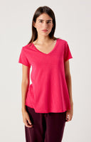 AMERICAN VINTAGE Jacksonville  Magenta T-shirt