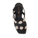 KATY PERRY The Steady Flower Black Sandals
