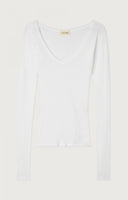 AMERICAN VINTAGE Massachusetts Blanc Μπλούζα