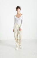 AMERICAN VINTAGE Massachusetts Blanc Μπλούζα