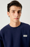 AMERICAN VINTAGE Plizzy Navy Ανδρικό Φούτερ