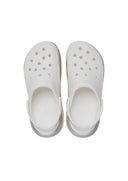 CROCS Mega Crush Metallic Clog White - Silver