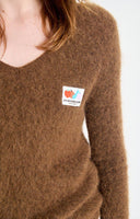 AMERICAN VINTAGE Nenybay Chestnut Πουλόβερ