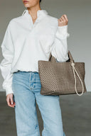 KAFFE Rachel Leather Jacket Brown