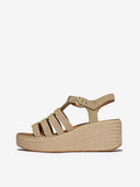 FΙΤFLOP  Suede Fisherman Cappuccino Πλατφόρμες