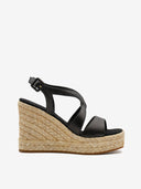 PALOMITAS By PALOMA BARCELO Fauna Nappa Μαύρες Πλατφόρμες