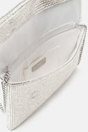 TWENTY FOURHAITCH Siri Pixel Pouch Ασημένια Τσάντα