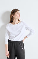 AMERICAN VINTAGE Sonoma White Long Sleeve Blouse