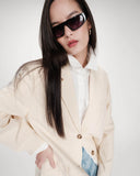 GRACE & MILA Velvet Vanille Jacket