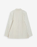 GRACE & MILA Velvet White Jacket 