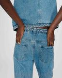 GRACE & MILA Jaden Light blue Jean