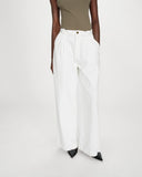 GRACE & MILA Pompon White Jeans