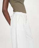 GRACE & MILA Pompon White Jeans