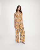 GRACE & MILA Vanina Cognac Jumpsuit