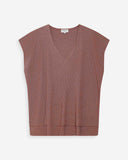 GRACE & MILA Vaporo Terracotta Top