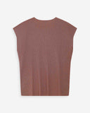GRACE & MILA Vaporo Terracotta Top