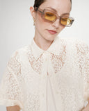 GRACE & MILA Vendel Ecru Shirt