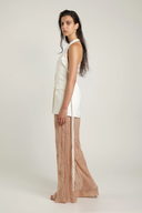 SABINA MUSAYEV Teo Pleated Pink Pants