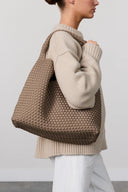 KAFFE Rachel Leather Jacket Brown