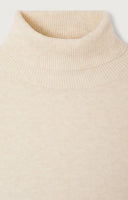 AMERICAN VINTAGE Toima High Neck Εκρού Πλεκτό