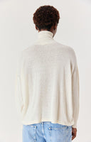 AMERICAN VINTAGE Toima High Neck Εκρού Πλεκτό