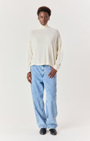 AMERICAN VINTAGE Toima High Neck Εκρού Πλεκτό