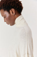 AMERICAN VINTAGE Toima High Neck Εκρού Πλεκτό