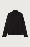 AMERICAN VINTAGE Toima High Neck Μαύρο Πλεκτό