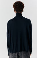 AMERICAN VINTAGE Toima High Neck Μαύρο Πλεκτό