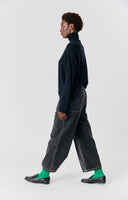 AMERICAN VINTAGE Toima High Neck Μαύρο Πλεκτό