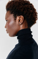 AMERICAN VINTAGE Toima High Neck Μαύρο Πλεκτό