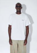 DR. DENIM Trooper Flower Λευκό T-Shirt