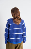 AMERICAN VINTAGE Vitow Bue Striped Sweater