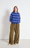 AMERICAN VINTAGE Vitow Bue Striped Sweater