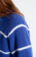 AMERICAN VINTAGE Vitow Bue Striped Sweater