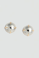 LIVIANA CONTI Netia Two-Tone Σκουλαρίκια
