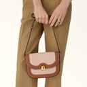 FURLA Moonlight Crossbody S Toni Cognac Δερμάτινη Τσάντα