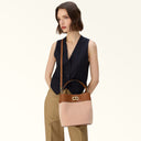 FURLA Amelia Leather Bucket Bag