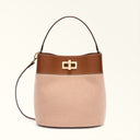 FURLA Amelia Leather Bucket Bag