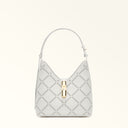 FURLA Goccia Marshmallow Δερμάτινη Τσάντα