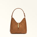 FURLA Goccia Brandy Δερμάτινη Τσάντα