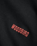 WOODBIRD WBBaine Mono Μαύρο T-shirt