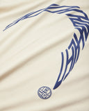 WOODBIRD WBBeam Warp Εκρού Mακρυμάνικο T-shirt