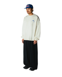 WOODBIRD WBBeam Warp Εκρού Mακρυμάνικο T-shirt