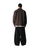 WOODBIRD WBBuzo Herringbone Dark Olive Shirt