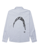 WOODBIRD WBBuzo Warp Stripe Unisex Πουκάμισο