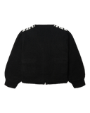 WOODBIRD WBFen Zebra Zip Πλεκτή Ζακέτα