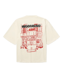 WOODBIRD WBJuno Tram Off Whire T-shirt